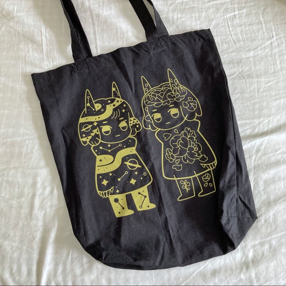 Black Tote Bag